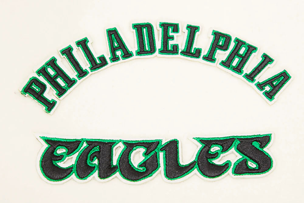 NFL PHILADELPHIA EAGLES RETRO CLASSIC MEN'S RIB WOOL VARSITY JACKET