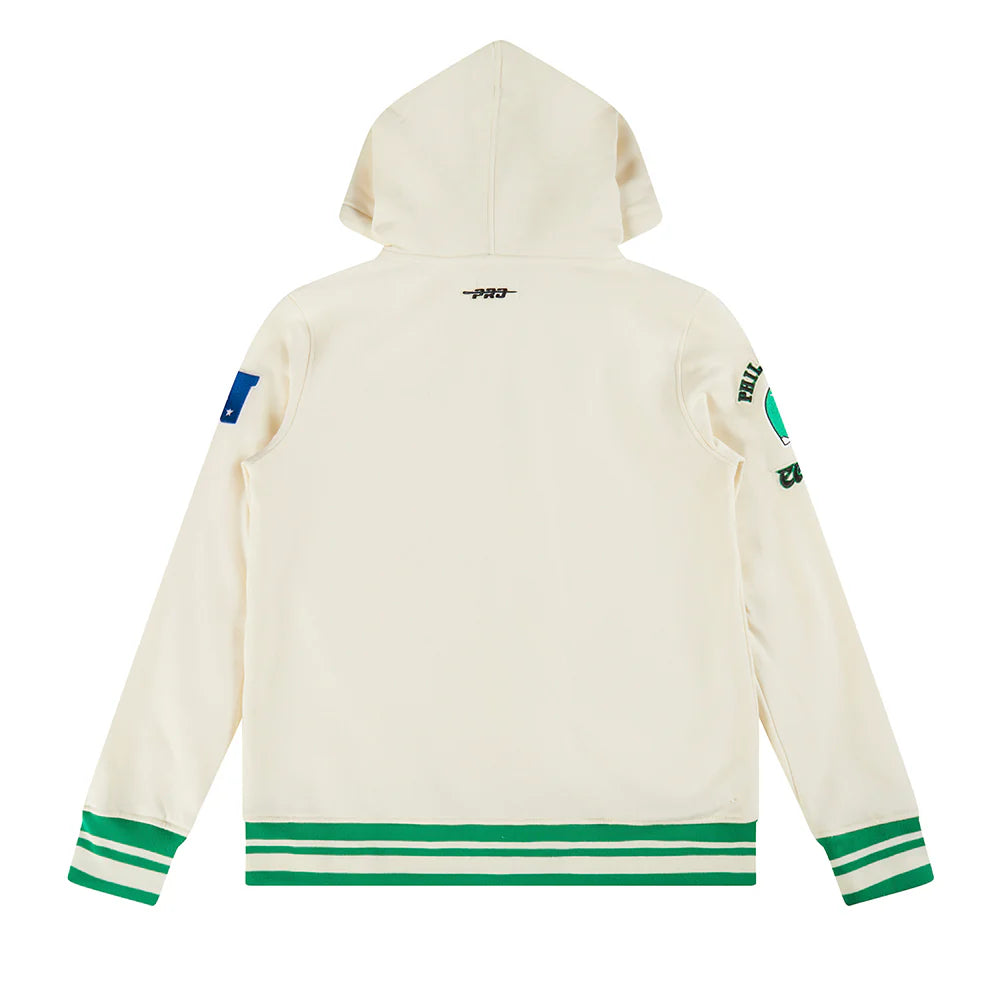 NFL PHILADELPHIA EAGLES RETRO CLASSIC BIG BOYS RIB FLEECE PULLOVER HOODIE