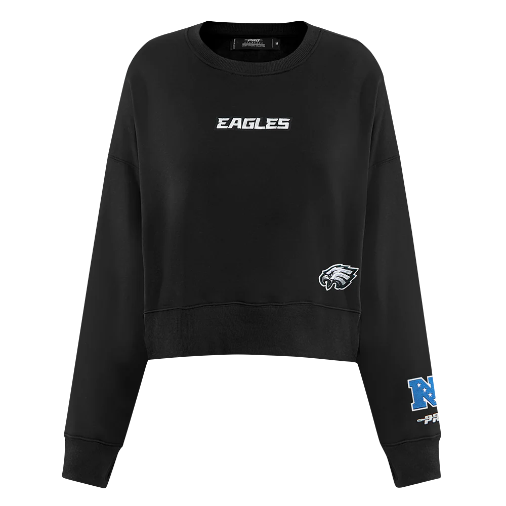 NFL PHILADELPHIA EAGLES WINGSPAN WOMEN'S FLEECE CREWNECK