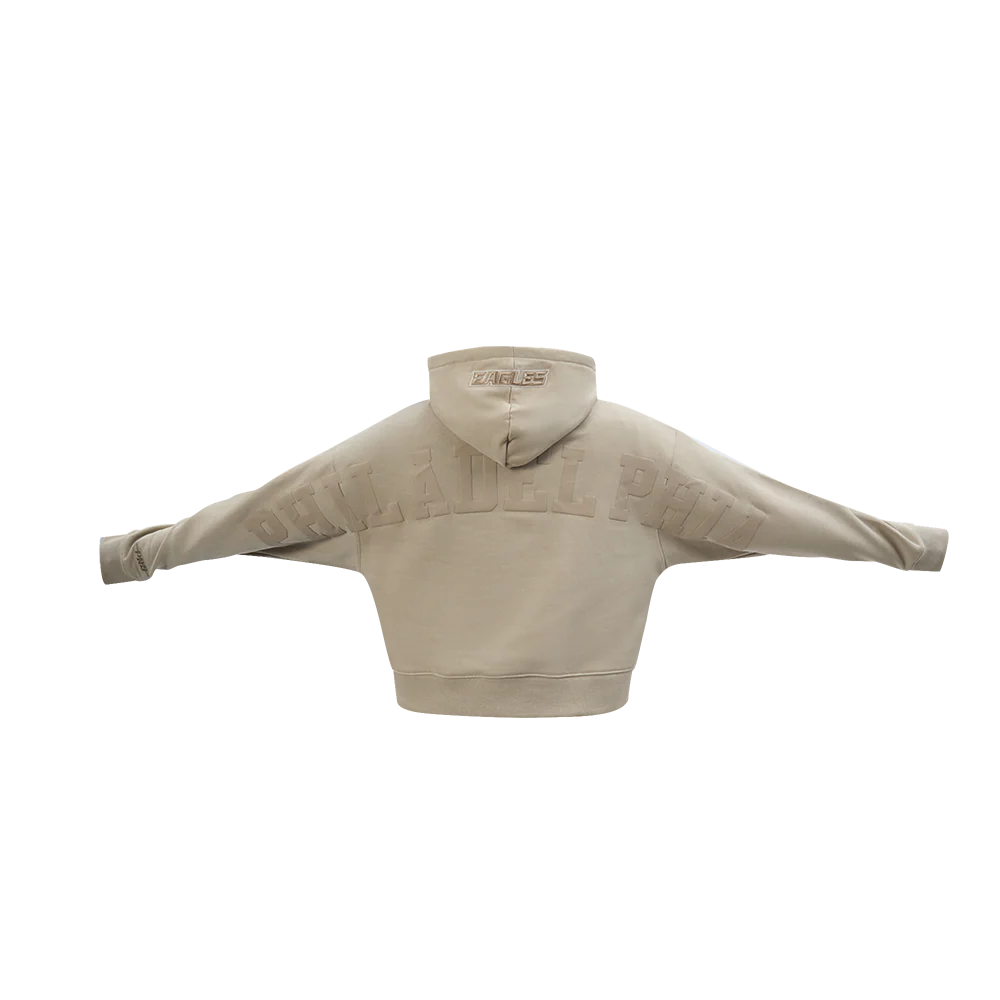 NFL SAN FRANCISCO 49ERS WINGSPAN WOMEN'S FLC CROPPED PO HOODIE