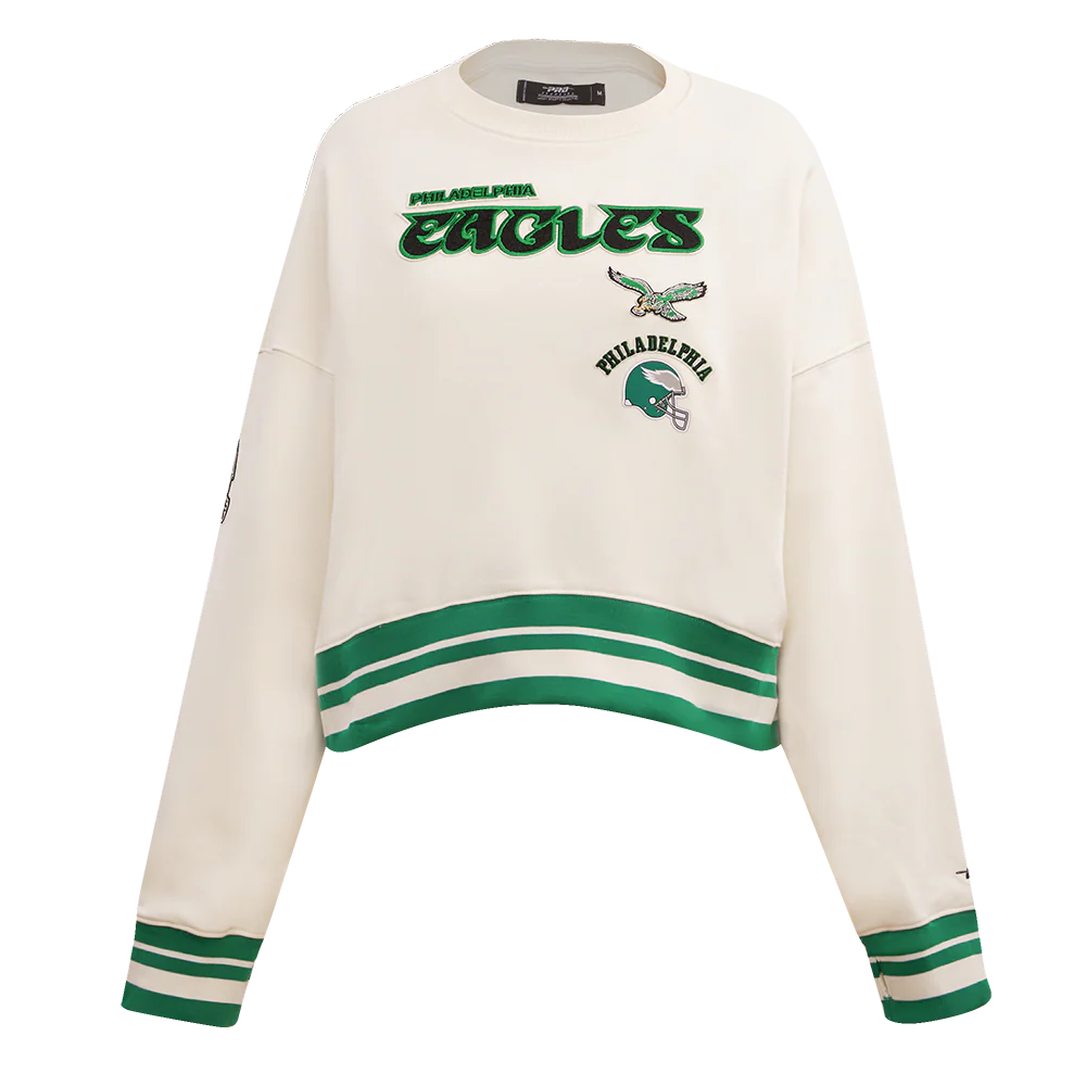NFL PHILADELPHIA EAGLES RETRO CLASSIC WOMEN'S CREWNECK