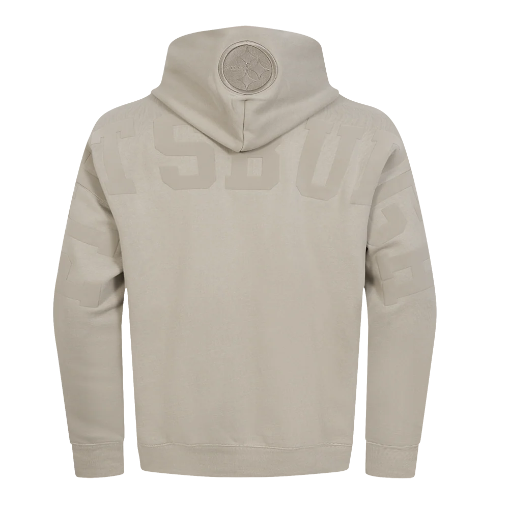 NFL PITTSBURGH STEELERS WINGSPAN MEN'S DROP SHOULDER PO HOODIE