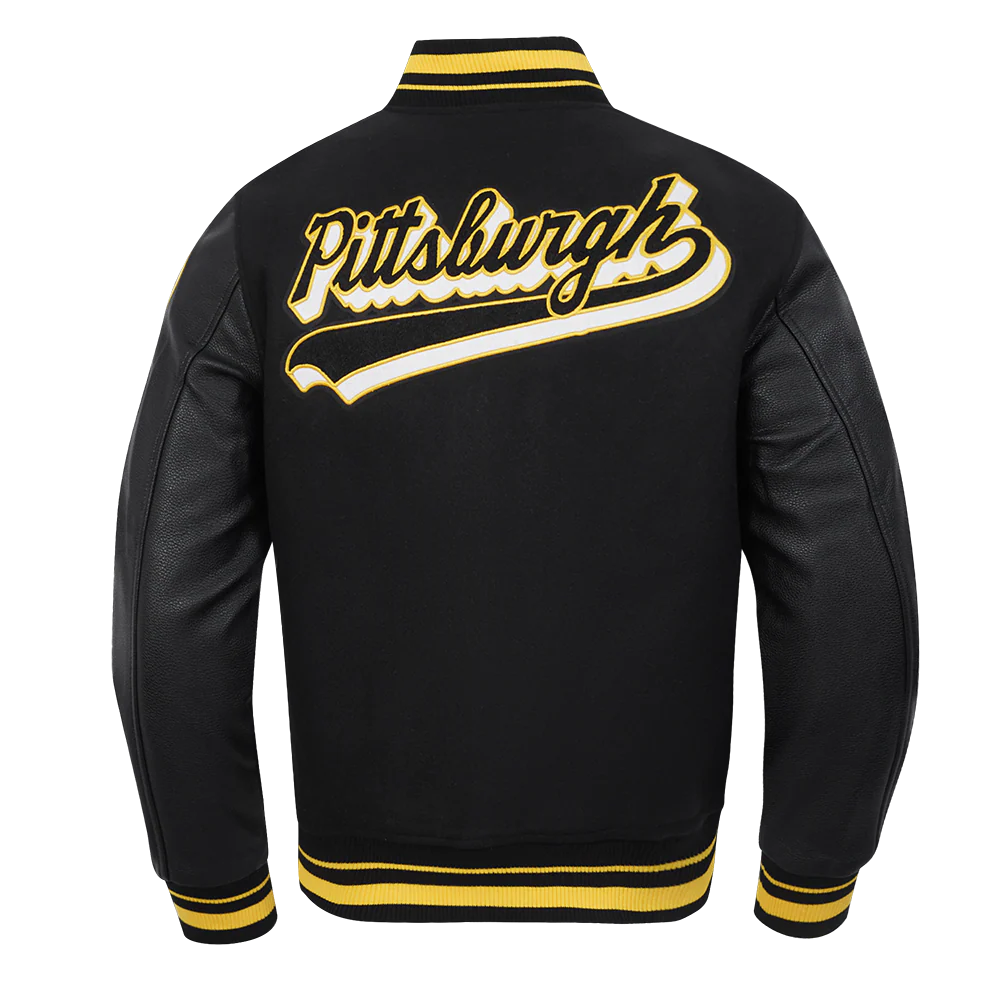 NFL PITTSBURGH STEELERS SCRIPT TAIL MEN'S RIB WOOL VARSITY