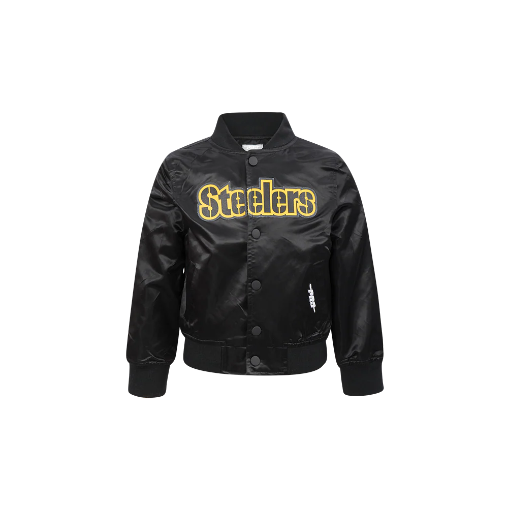 NFL PITTSBURGH STEELERS CLASSIC TODDLER BOYS SATIN JACKET