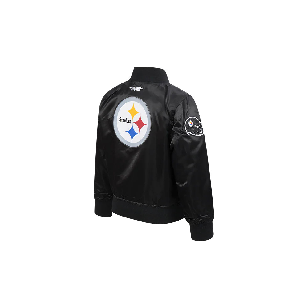 NFL PITTSBURGH STEELERS CLASSIC TODDLER BOYS SATIN JACKET