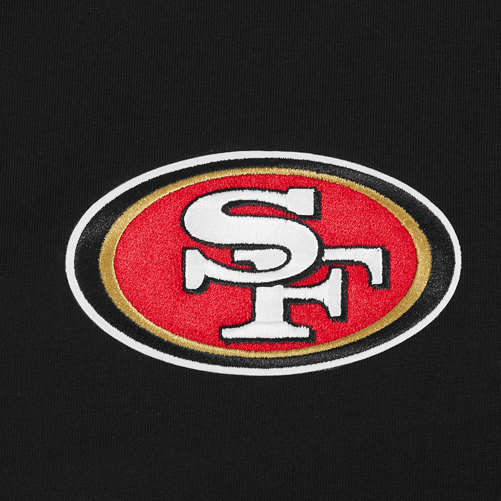 NFL SAN FRANCISCO 49ERS WINGSPAN MEN'S COTTON JERSEY DROP SHOULDER TEE