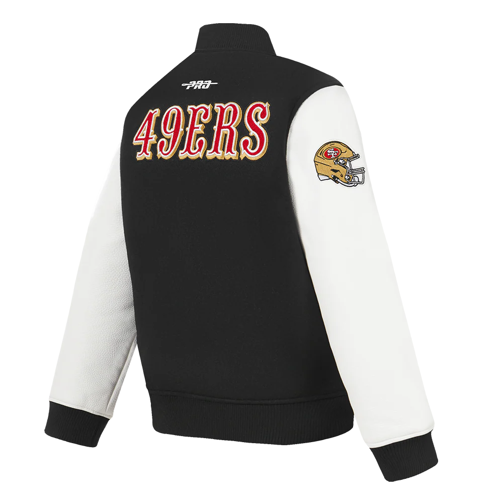 NFL SAN FRANCISCO 49ERS CLASSIC BIG BOYS WOOL VARSITY JACKET