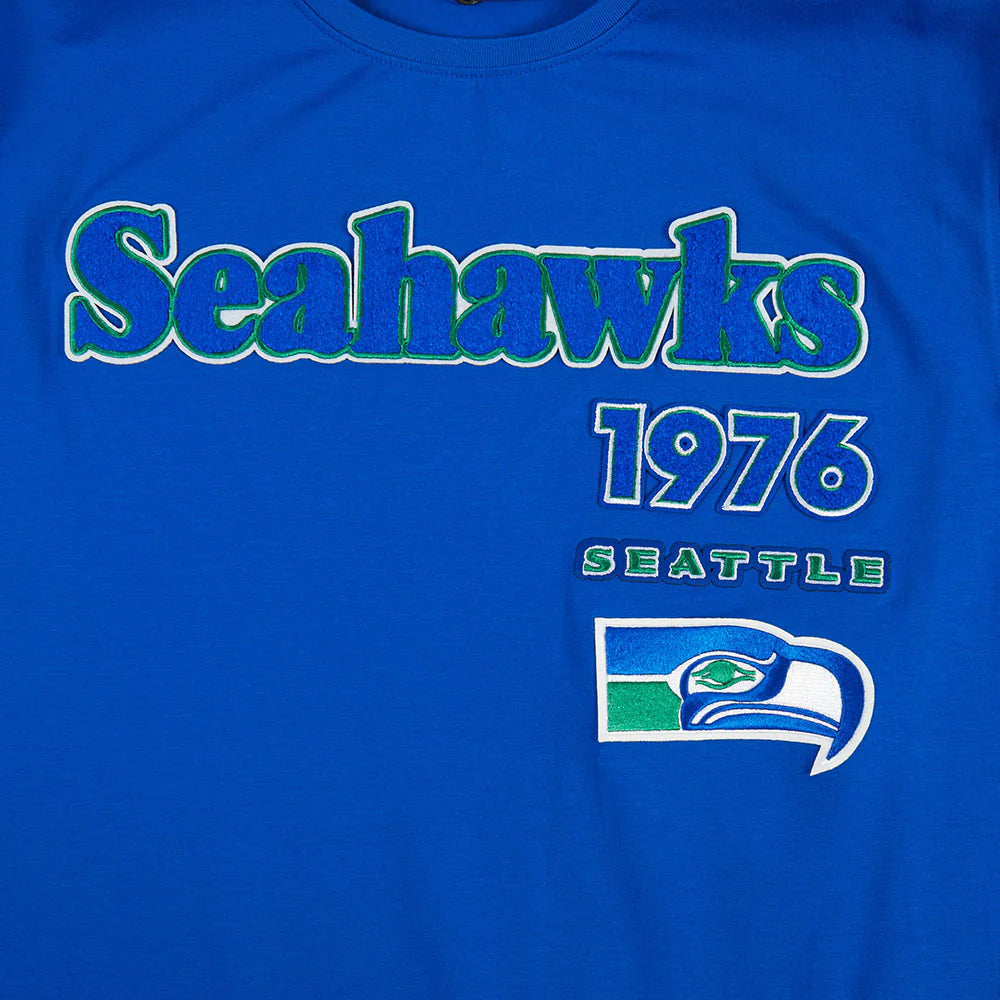 NFL SEATTLE SEAHAWKS RETRO CLASSIC MEN'S STRIPED TEE