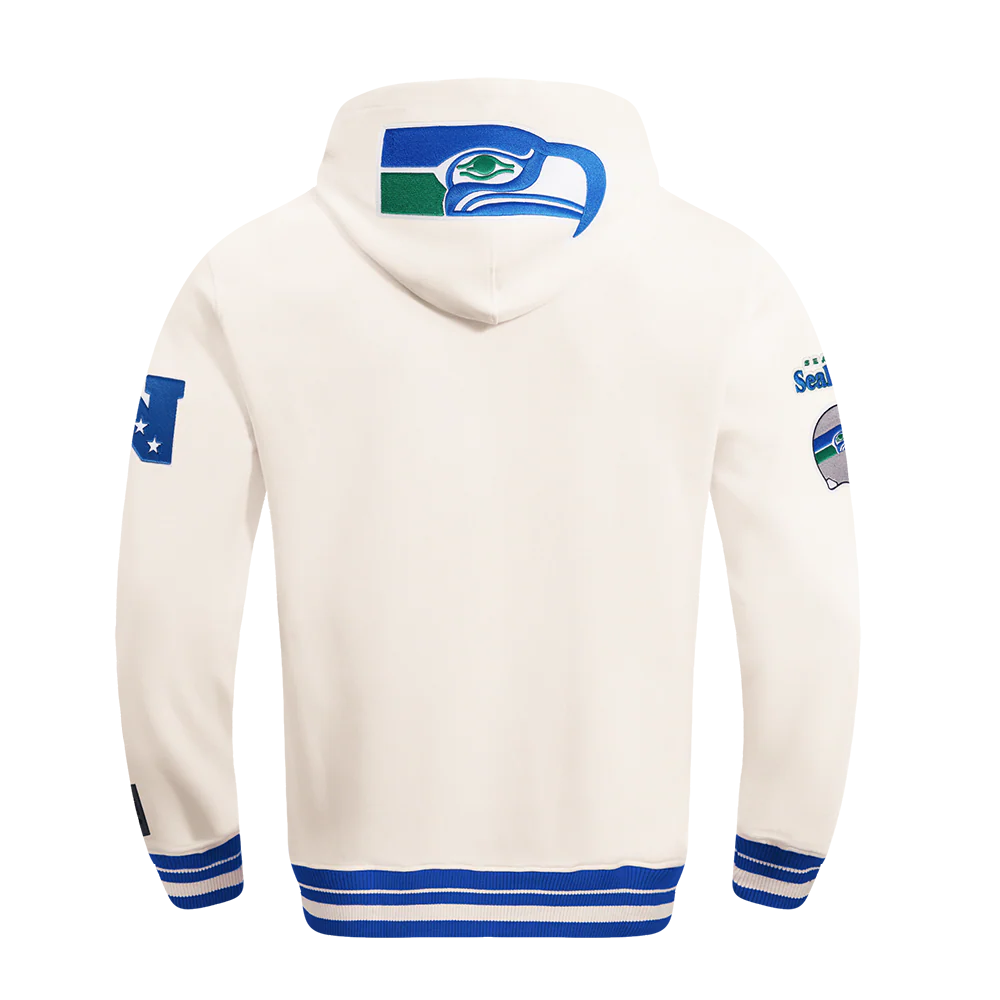NFL SEATTLE SEAHAWKS RETRO CLASSIC MEN'S PULLOVER HOODIE