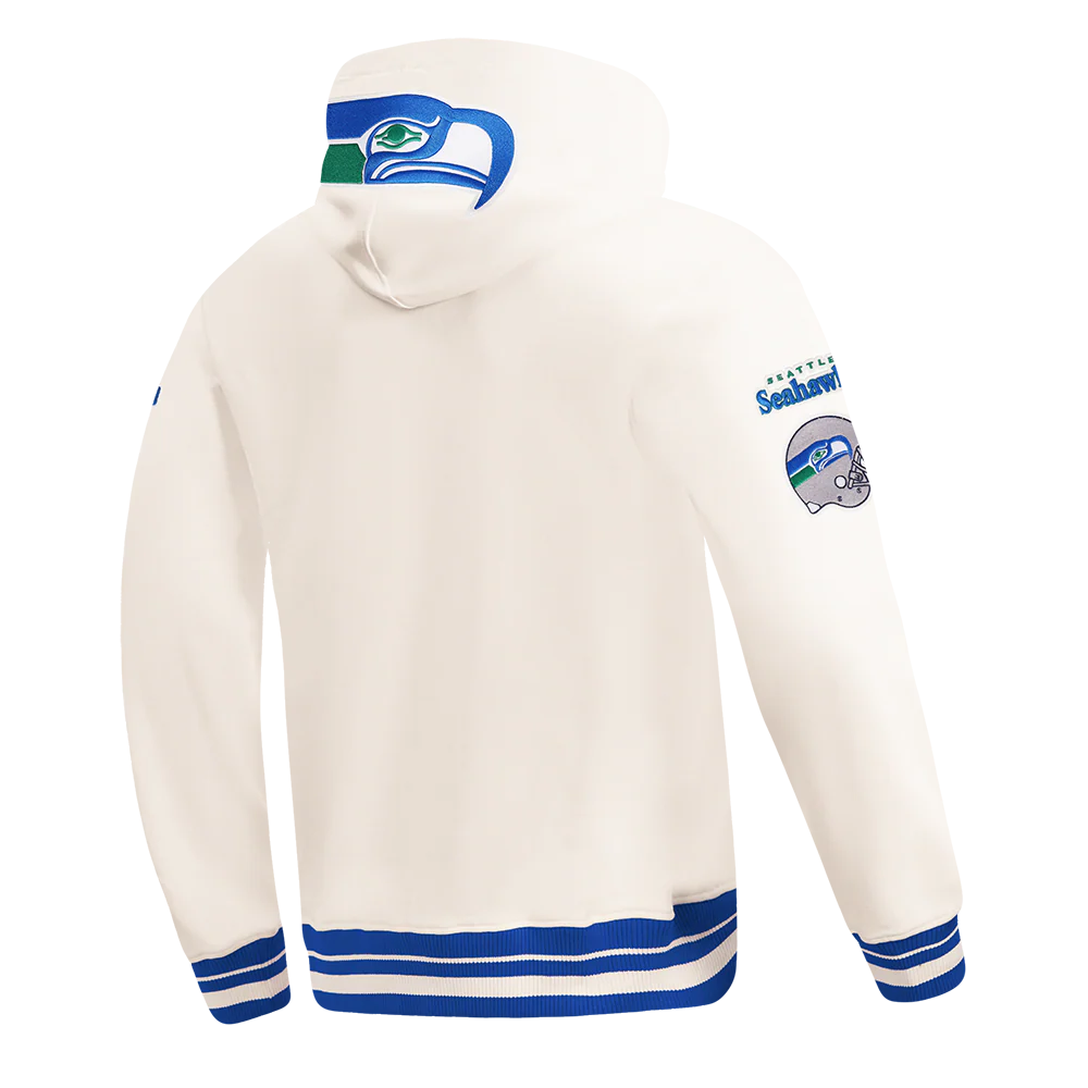 NFL SEATTLE SEAHAWKS RETRO CLASSIC MEN'S PULLOVER HOODIE