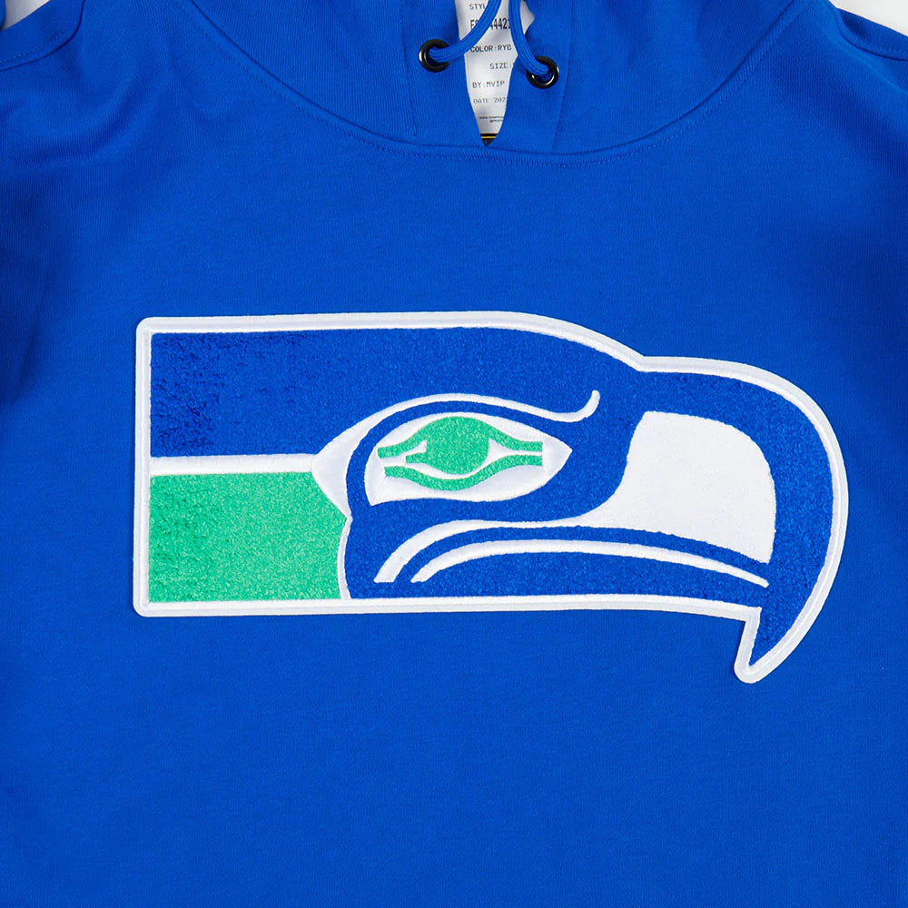 NFL SEATTLE SEAHAWKS RETRO CLASSIC MEN'S PULLOVER HOODIE
