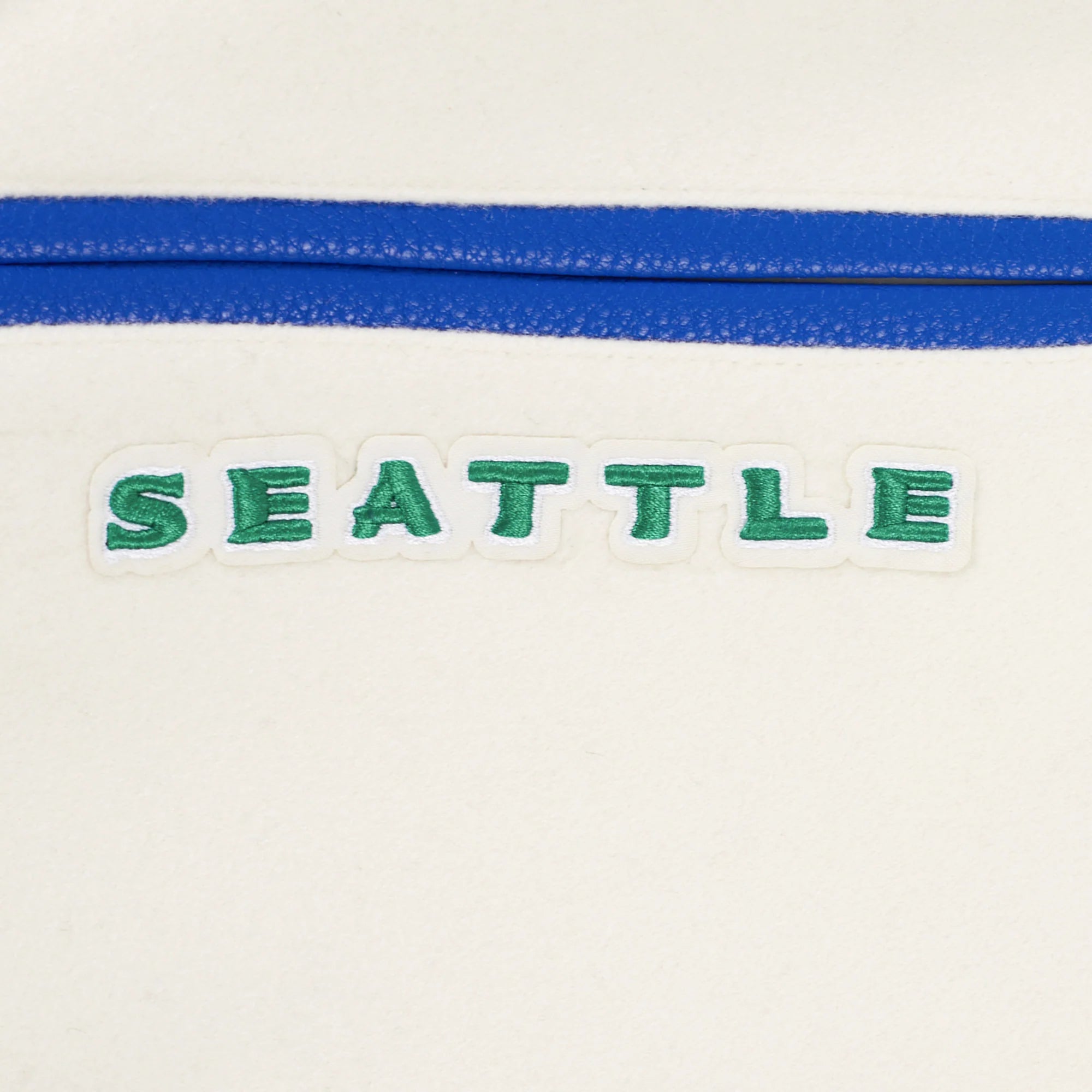 NFL SEATTLE SEAHAWKS RETRO CLASSIC MEN'S RIB WOOL VARSITY JACKET