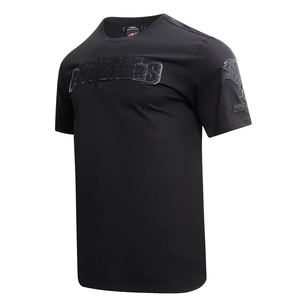 NFL TAMPA BAY BUCCANEERS TRIPLE BLACK MEN'S TEE