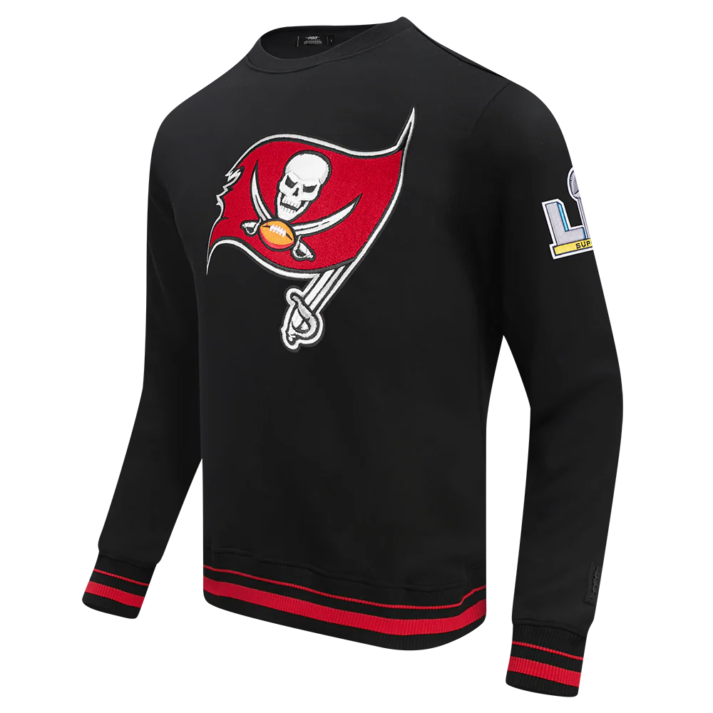 NFL TAMPA BAY BUCCANEERS MASHUP MEN'S RIB CREWNECK