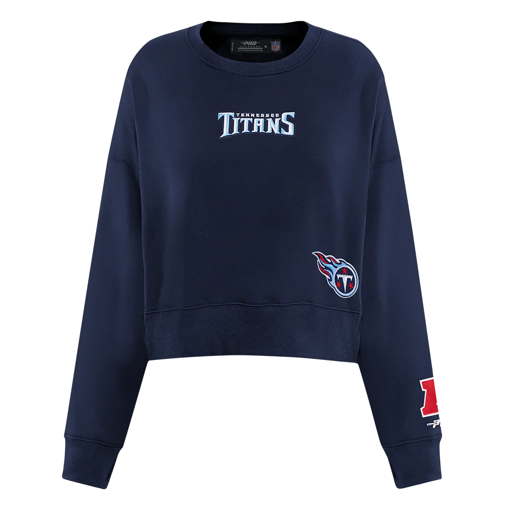 NFL TENNESSEE TITANS WINGSPAN WOMEN'S FLC CREWNECK
