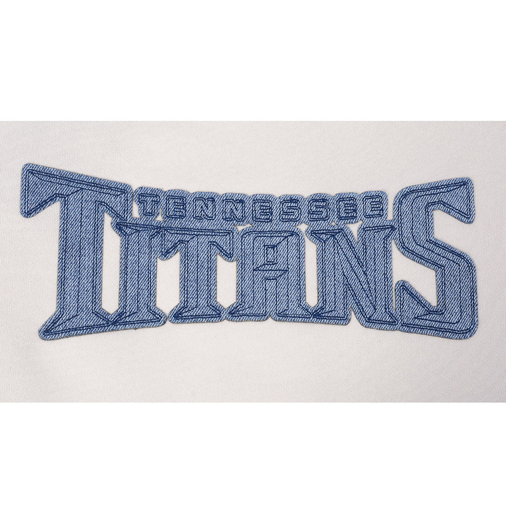 NFL TENNESSEE TITANS VARSITY BLUES WOMEN'S FLC CREWNECK
