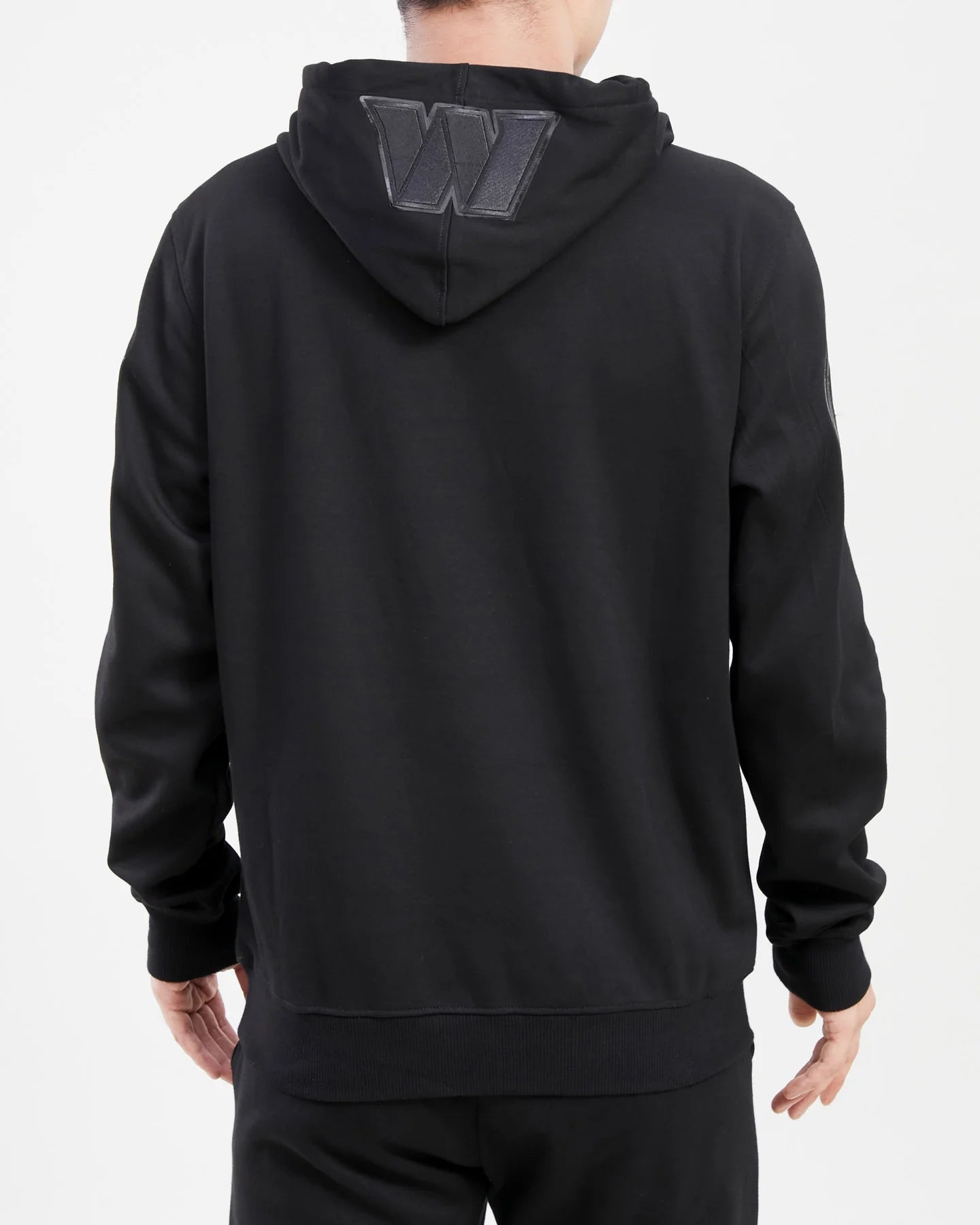 NFL WASHINGTON COMMANDERS TRIPLE BLACK MEN'S PULLOVER HOODIE