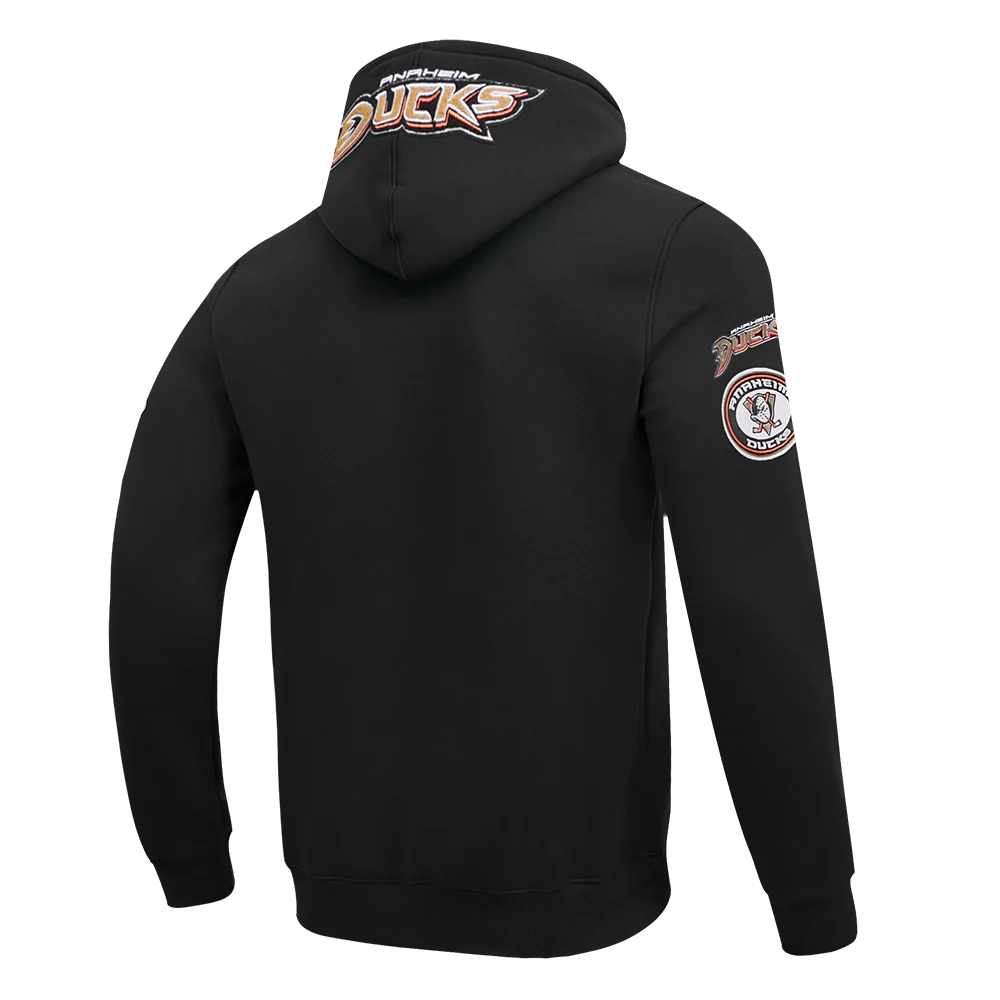 NHL ANAHEIM DUCKS CLASSIC MEN'S CHENILLE DK FZ PO HOODIE