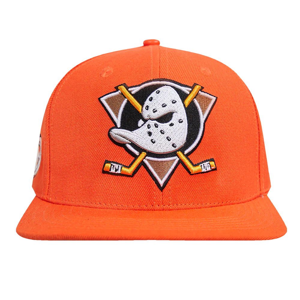 NHL ANAHEIM DUCKS CLASSIC LOGO WOOL UNISEX SNAPBACK HAT