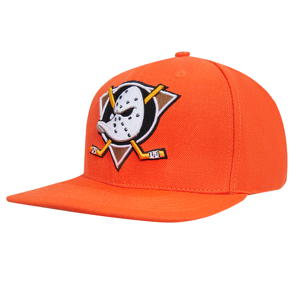 NHL ANAHEIM DUCKS CLASSIC LOGO WOOL UNISEX SNAPBACK HAT