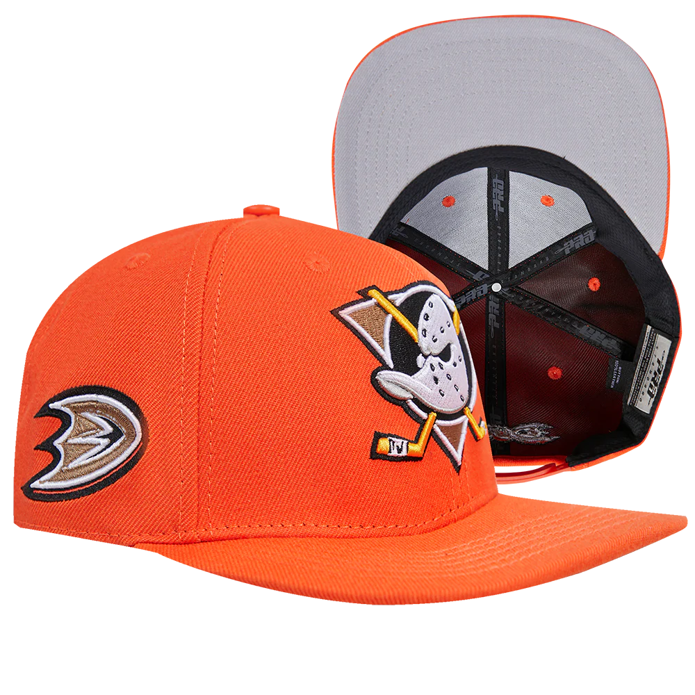 NHL ANAHEIM DUCKS CLASSIC LOGO WOOL UNISEX SNAPBACK HAT