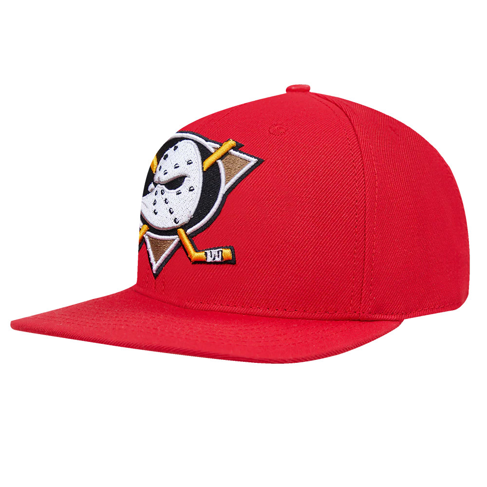 NHL ANAHEIM DUCKS CLASSIC LOGO WOOL UNISEX SNAPBACK HAT