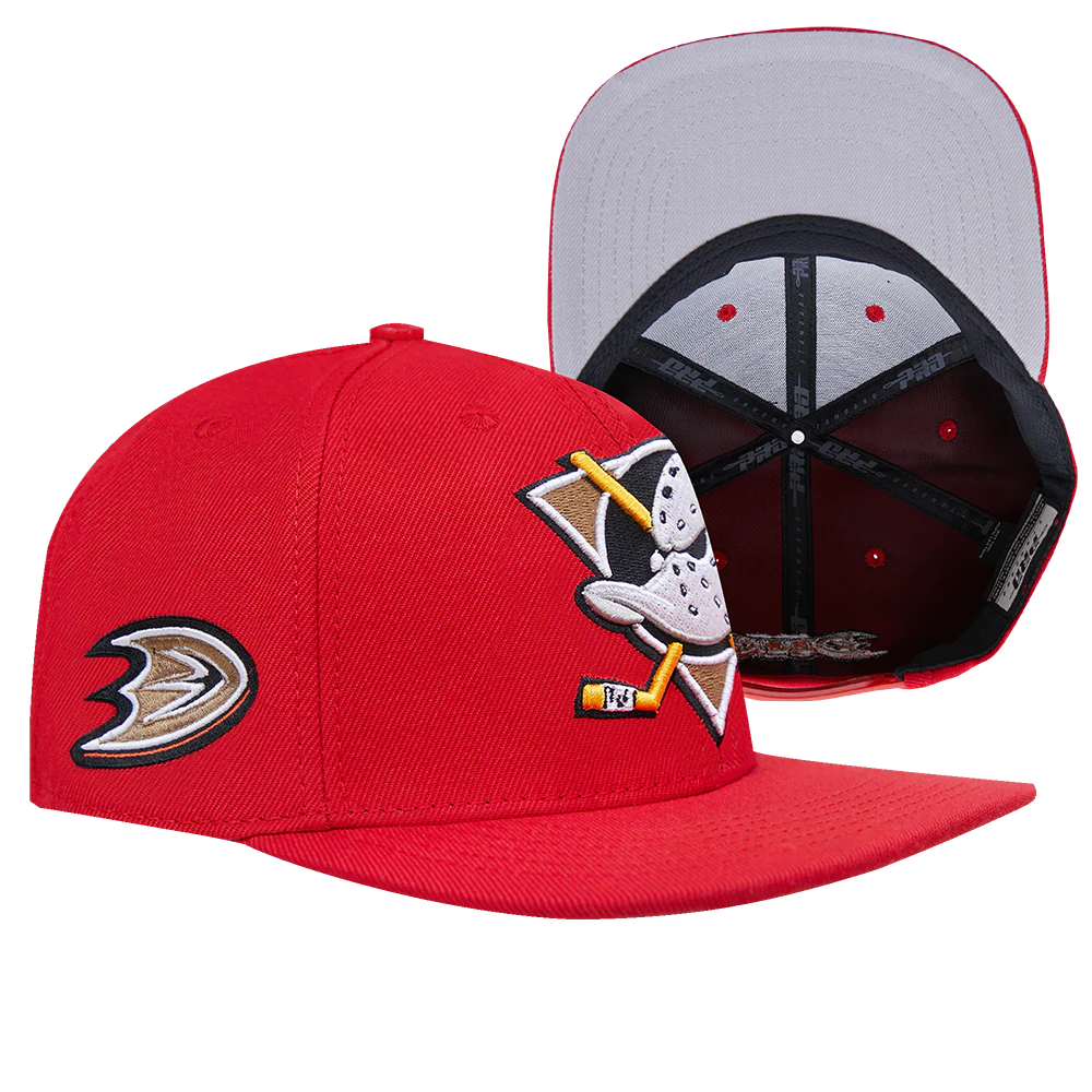 NHL ANAHEIM DUCKS CLASSIC LOGO WOOL UNISEX SNAPBACK HAT