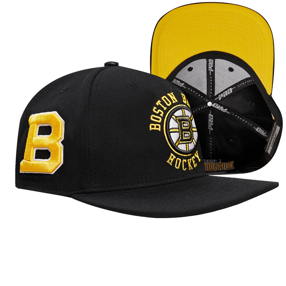 NHL BOSTON BRUINS HYBRID WOOL SNAPBACK HAT