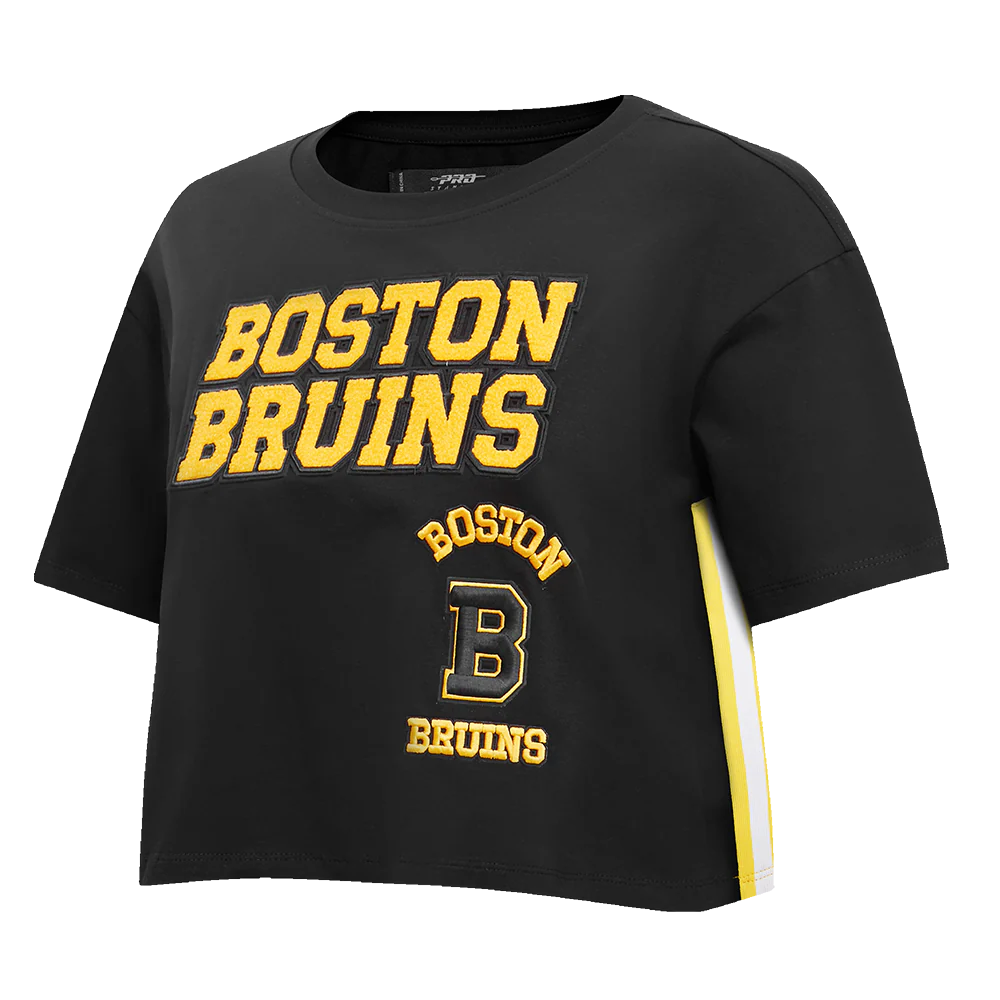 NHL BOSTON BRUINS RETRO CLASSIC WOMEN'S BOXY TEE