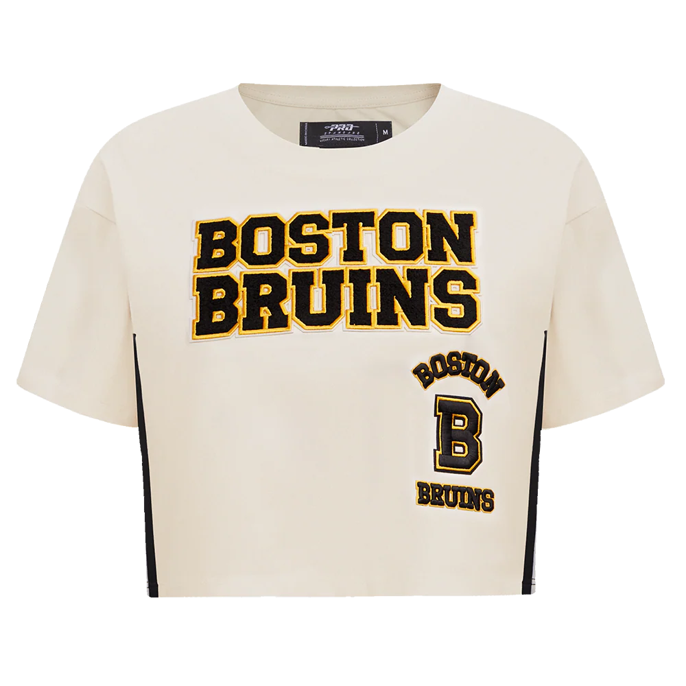 NHL BOSTON BRUINS RETRO CLASSIC WOMEN'S BOXY TEE