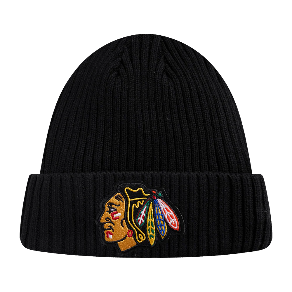 NHL CHICAGO BLACKHAWKS KNIT BOX SET BEANIE