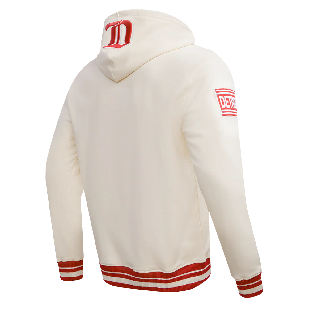 NHL DETROIT RED WINGS RETRO CLASSIC MEN'S PULLOVER HOODIE