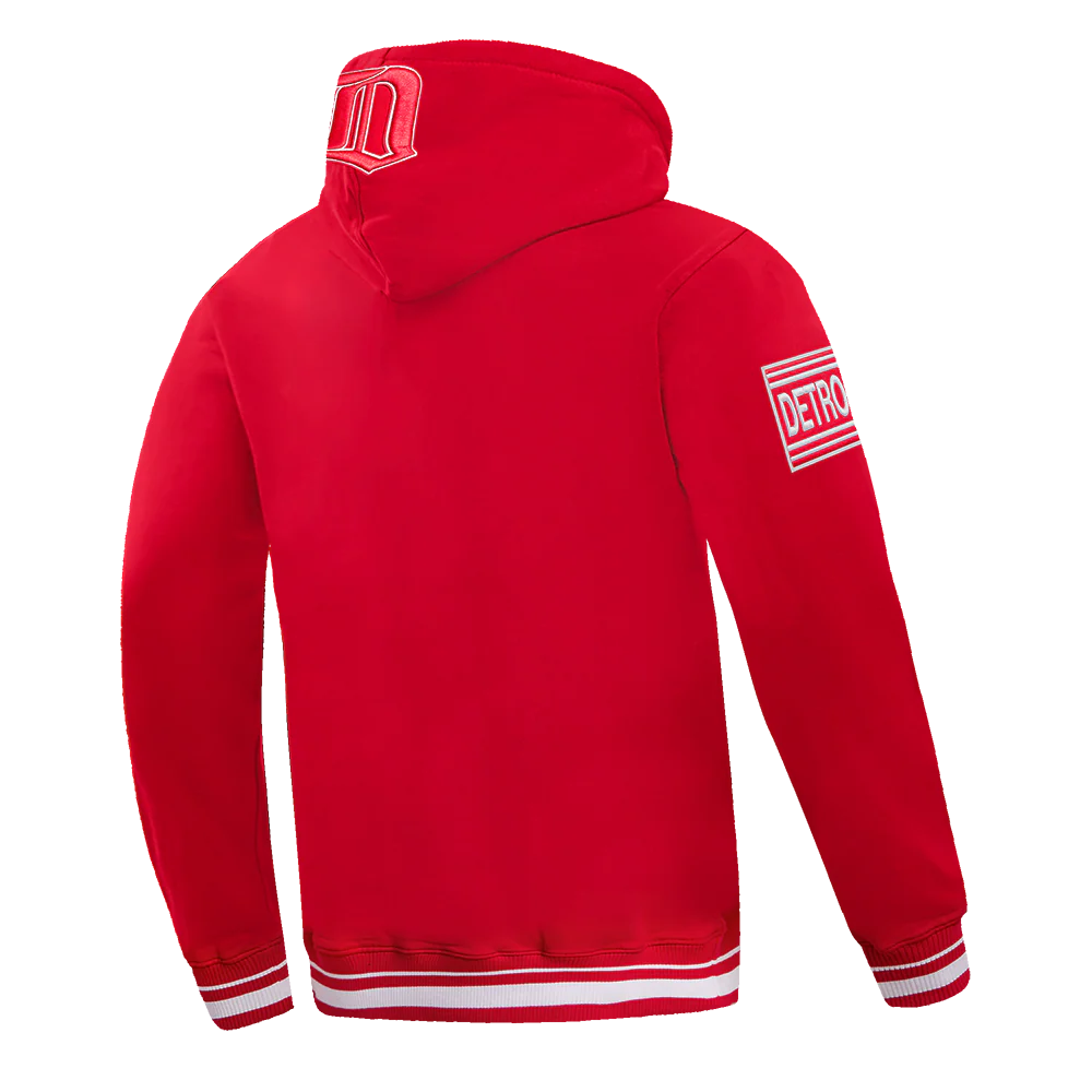NHL DETROIT RED WINGS RETRO CLASSIC MEN'S PULLOVER HOODIE