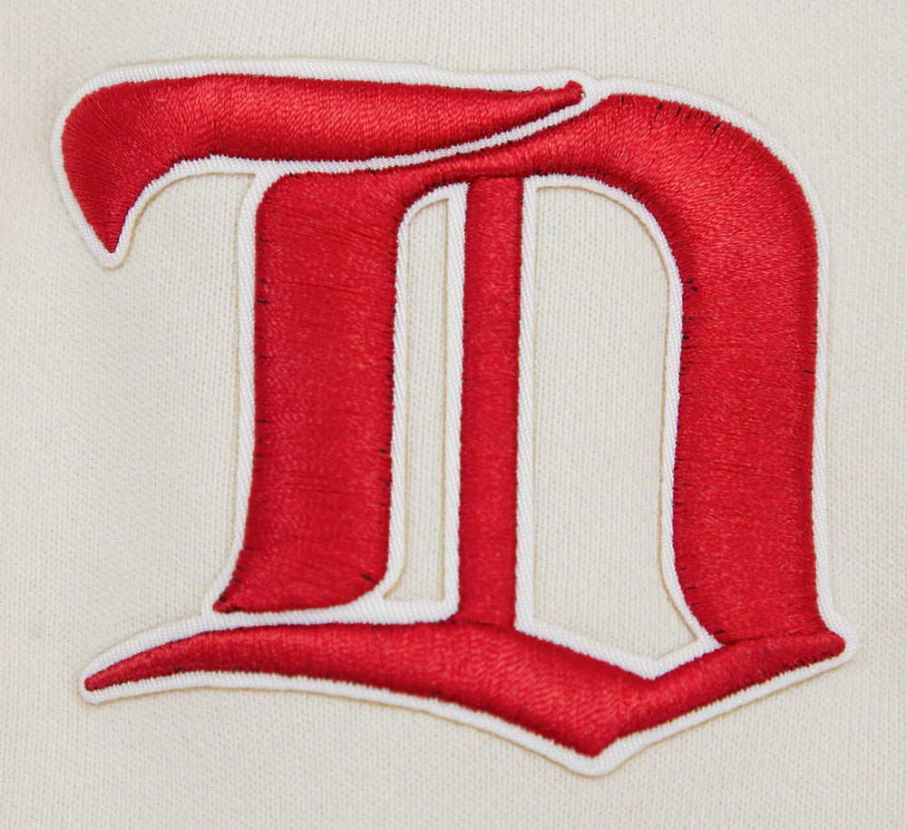 NHL DETROIT RED WINGS RETRO CLASSIC WOMEN'S RIB CREWNECK