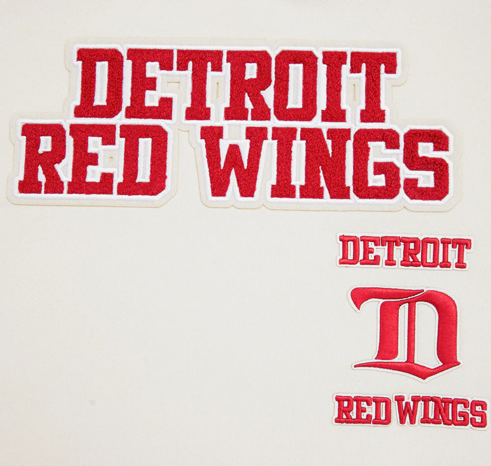 NHL DETROIT RED WINGS RETRO CLASSIC WOMEN'S RIB CREWNECK