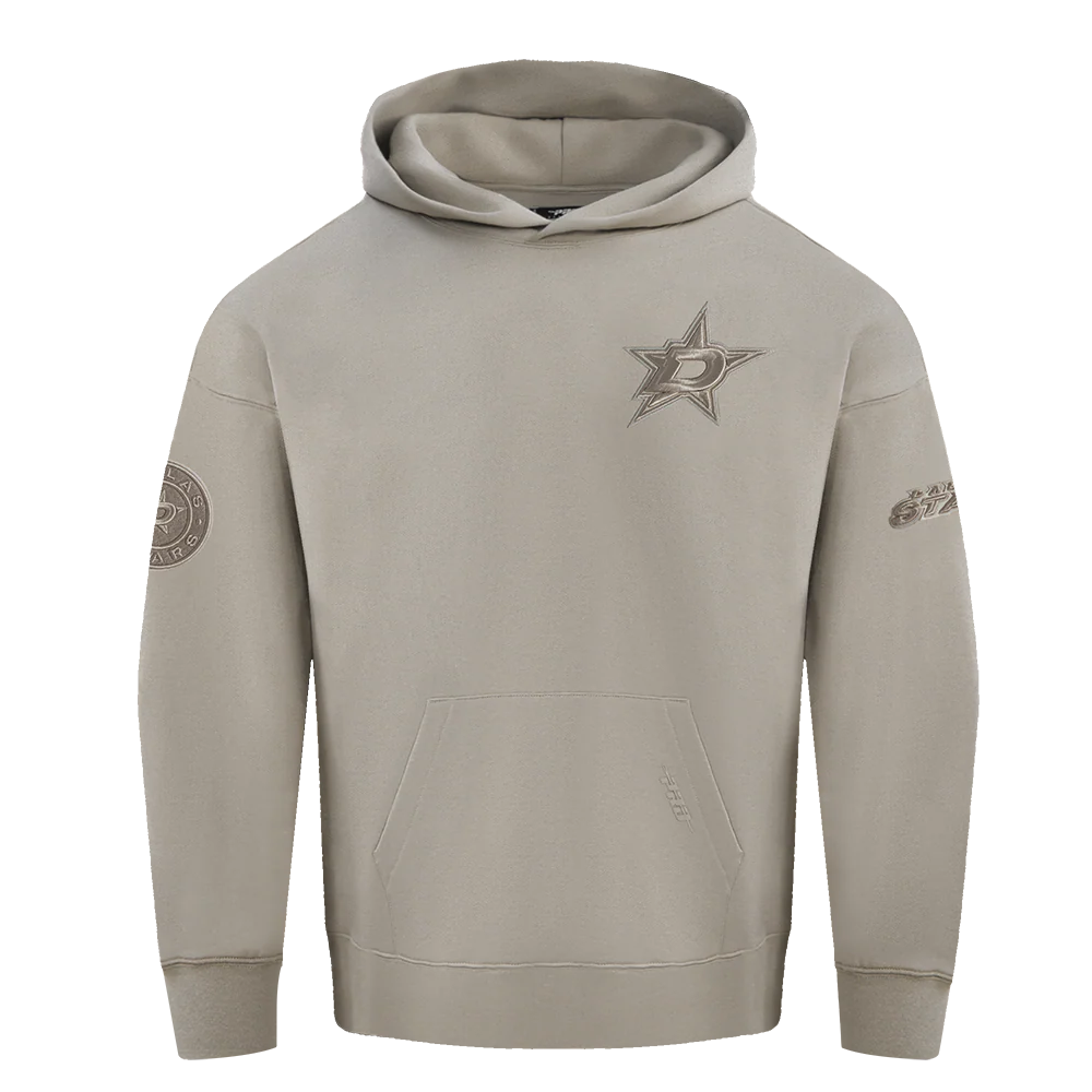 NHL DALLAS STARS NEUTRAL MEN'S DROP SHOULDER PULLOVER HOODIE