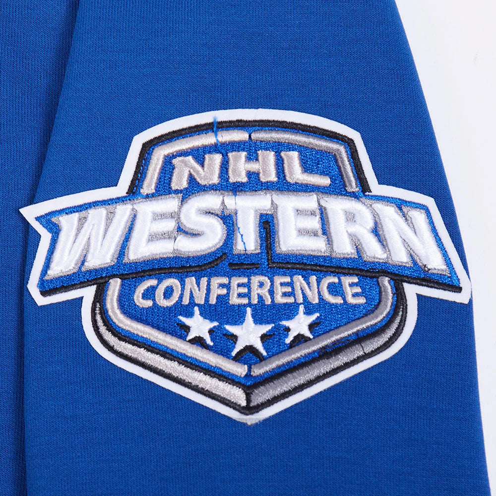 NHL EDMONTON OILERS CLASSIC MEN'S CHENILLE DK PO HOODIE