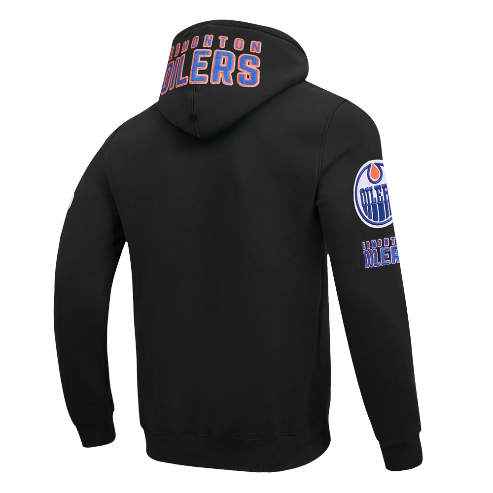 NHL EDMONTON OILERS CLASSIC MEN'S CHENILLE FZ DK PO HOODIE