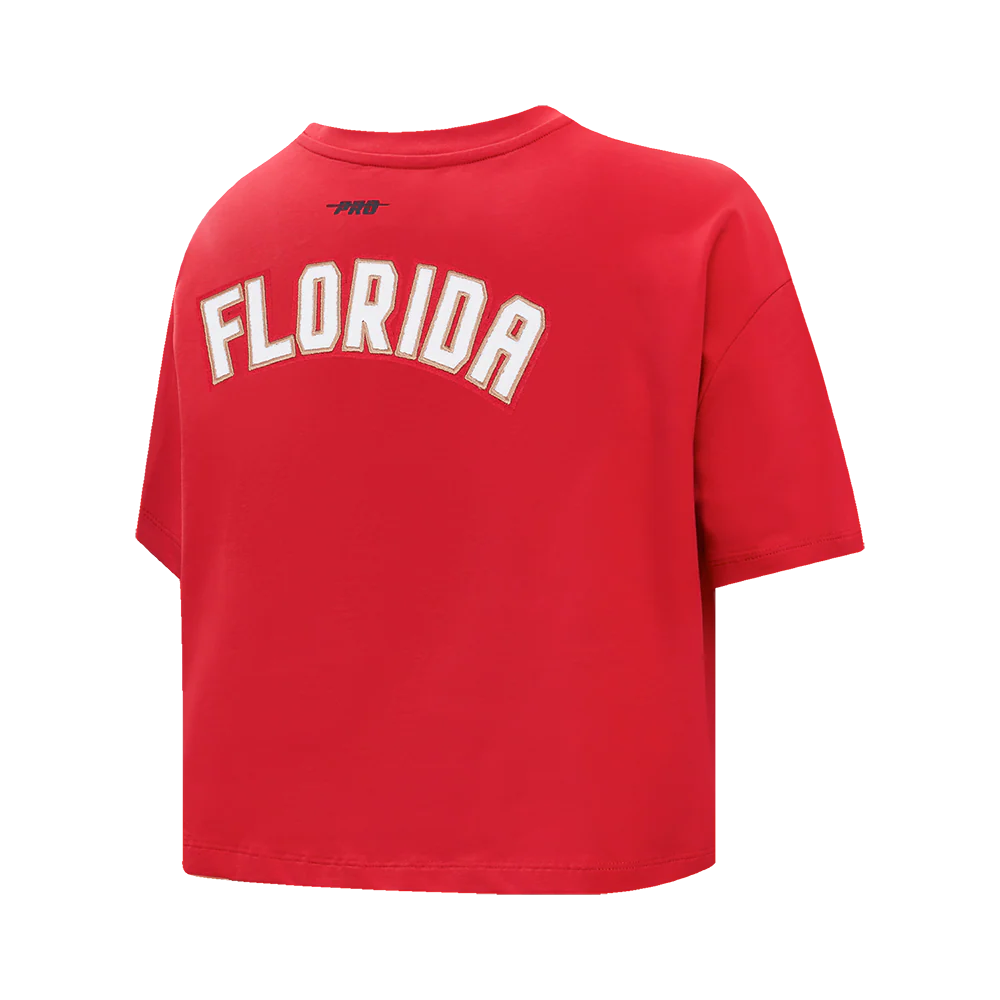 NHL FLORIDA PANTHERS CLASSIC WOMEN'S SJ BOXY TEE