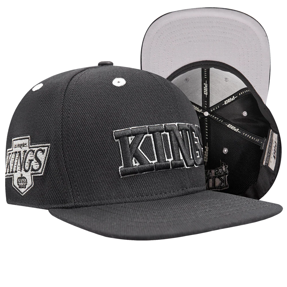 NHL LOS ANGELES KINGS RETRO CLASSIC UNISEX WORDMARK LOGO WOOL SNAPBACK