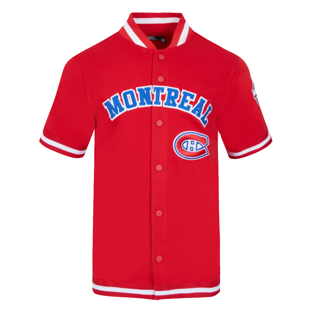 NHL MONTREAL CANADIENS CLASSIC MEN'S WARM UP JACKET