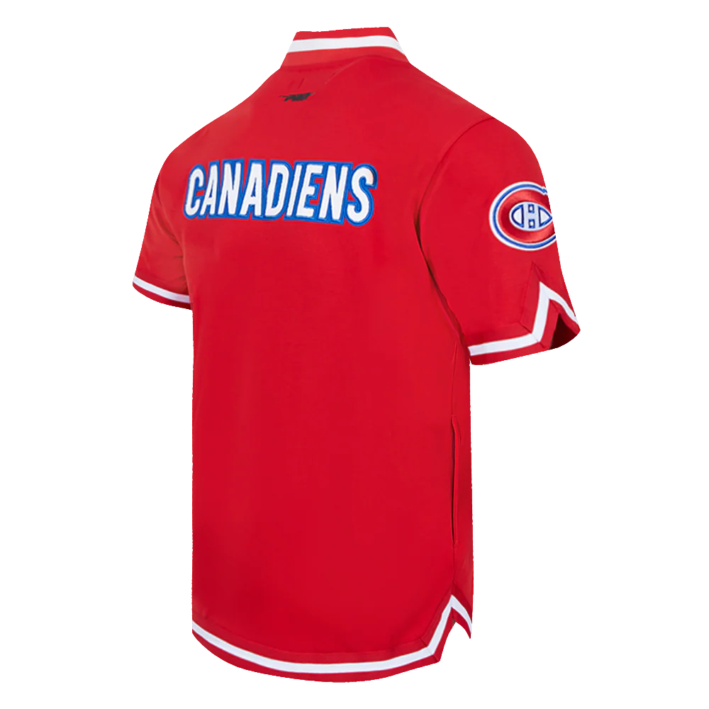 NHL MONTREAL CANADIENS CLASSIC MEN'S WARM UP JACKET