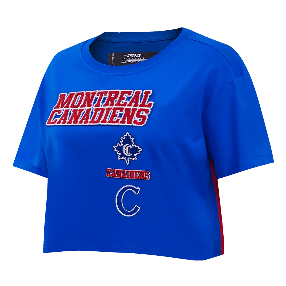 NHL MONTREAL CANADIENS RETRO CLASSIC WOMEN'S BOXY TEE