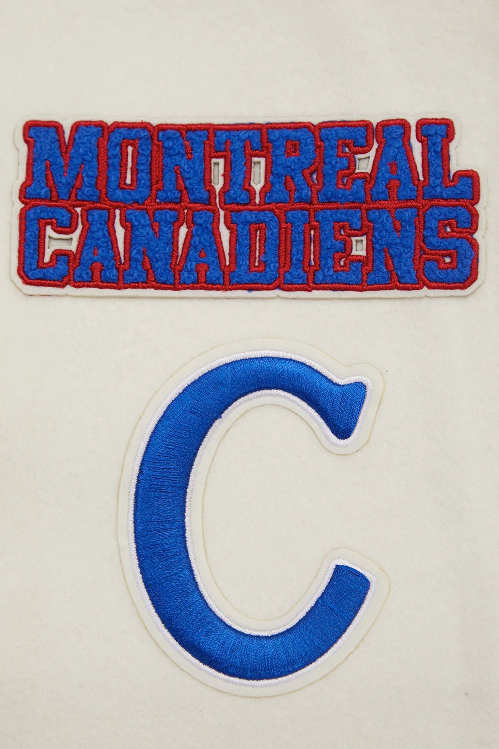 NHL MONTREAL CANADIENS RETRO CLASSIC WOMEN'S RIB WOOL VARSITY JACKET