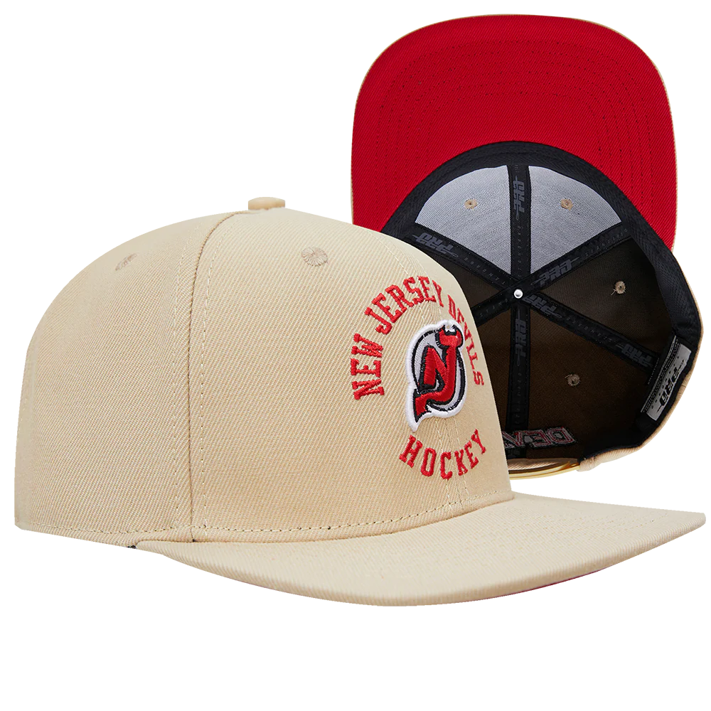 NHL NEW JERSEY DEVILS HYBRID WOVEN WOOL SNAPBACK HAT