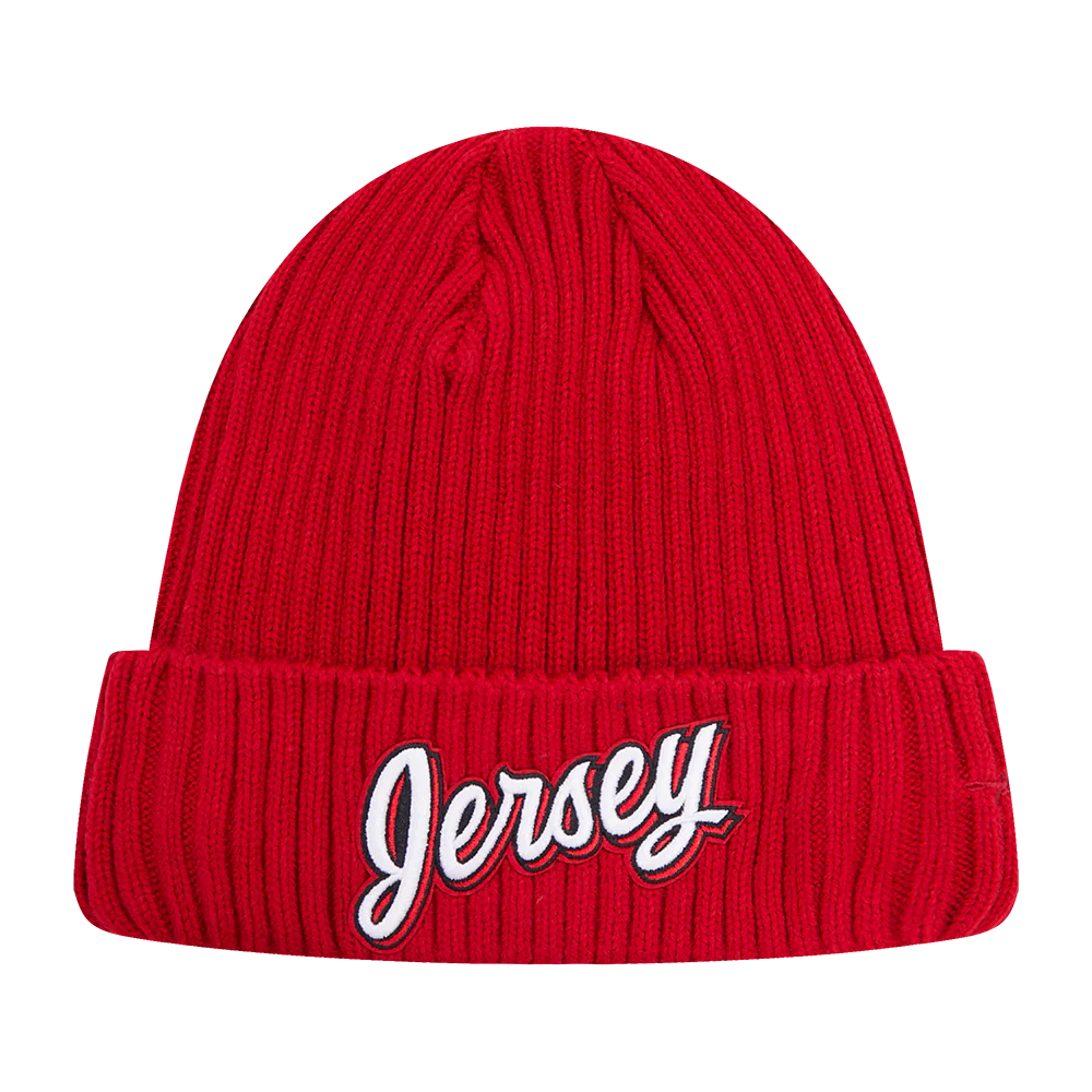 NHL NEW JERSEY DEVILS CLASSIC CORE UNISEX KNIT BEANIE