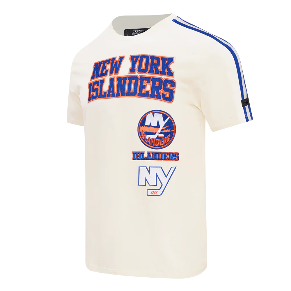 NHL NEW YORK ISLANDERS RETRO CLASSIC MEN'S STRIPED TEE