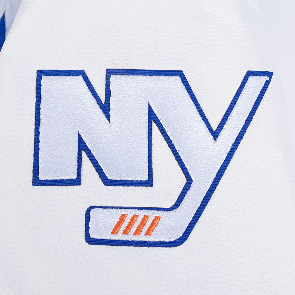 NHL NEW YORK ISLANDERS RETRO CLASSIC MEN'S RIB WOOL VARSITY JA