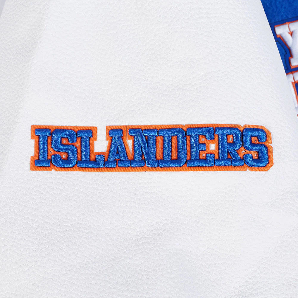 NHL NEW YORK ISLANDERS RETRO CLASSIC MEN'S RIB WOOL VARSITY JA