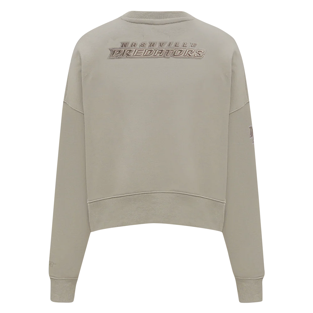 NHL NASHVILLE PREDATORS NEUTRAL FLEECE CREWNECK